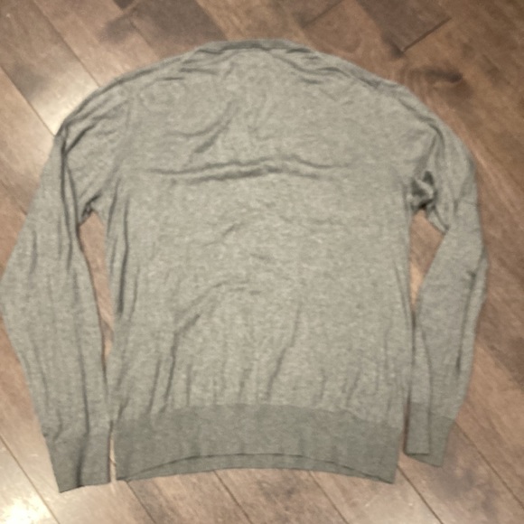 ZADIG & VOLTAIRE grey silk cashmere sweater size medium - Picture 5 of 11